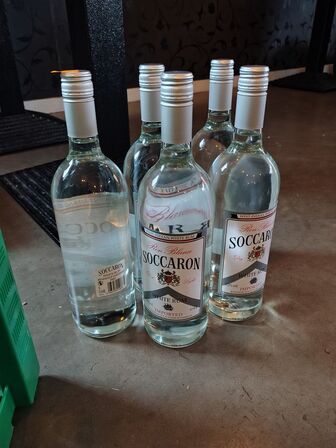 5 fl. Hvid rom SOCCARON