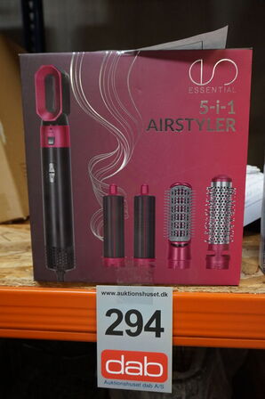Essential 5-i1 airstyler 1000 W. Med 5 forskellige stylinghoveder 
