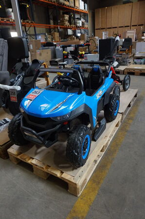 Børne off-road Buggy El bil- blå 