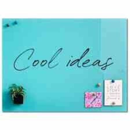 Naga Magnetic Glass Board 60x80cm Light Blue 