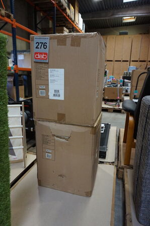 2 stk. Pop out sofa/sengeborde Hvid Ø: 40 cm H: 52 cm