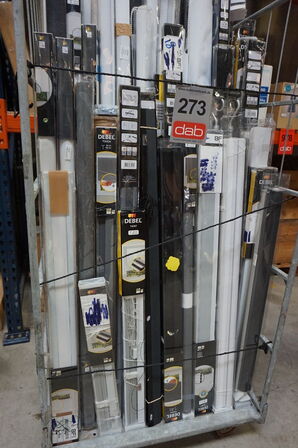 Stort parti Ass Persienner, rullegardiner m.m. 