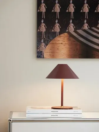 Halo design hygge portable ø19 dark red(ubrugt)