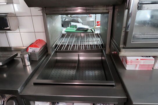 Serveringsstation med indhold