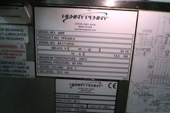 Friture HENNY PENNY 500F