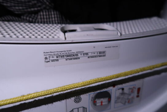 Tørretumbler BOSCH WDT65