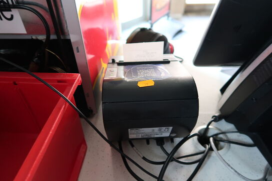 Kasseapparat CBE, bonprinter, pengeskuffe m.m. (betalingsterminal medfølger ikke)