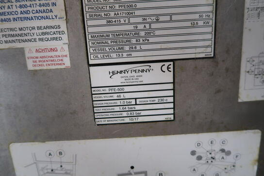 Friture HENNY PENNY 500F