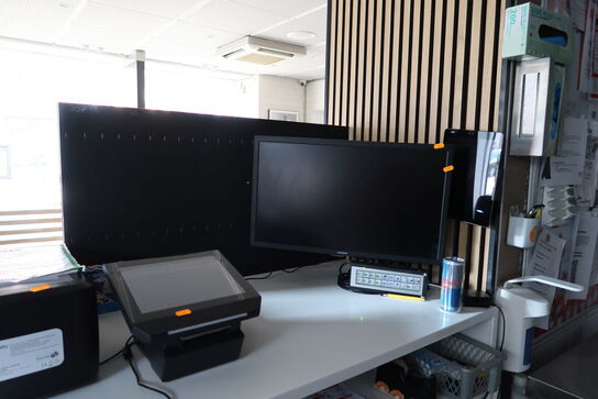 Computerskærm SAMSUNG, med betjeningspanel