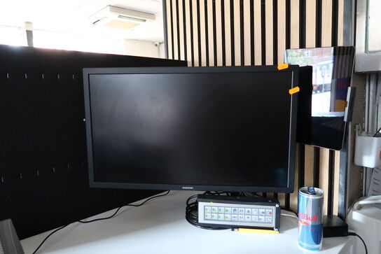 Computerskærm SAMSUNG, med betjeningspanel