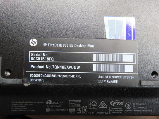 4 stk. mini pc'er HP ELITE