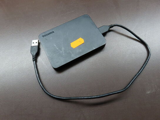 1 TB ekstern harddisk, TOSHIBA