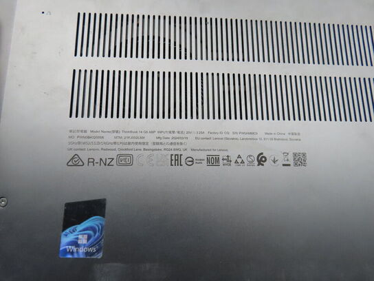 Bærbar PC, LENOVO THINKBOOK 14 G6  