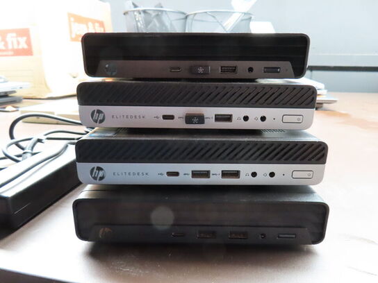 4 stk. mini pc'er HP ELITE