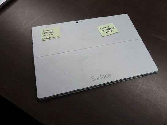 Tablet, MICROSOFT SURFACE 256GB