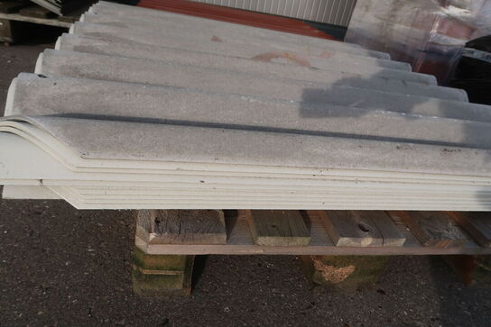 12 stk. tagplader B65 hvid