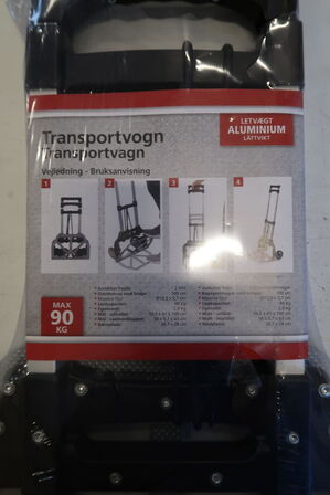 2 stk. foldbar sækkevogne