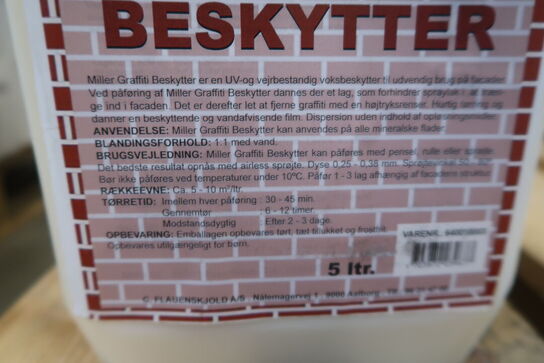 2x5 liter graffiti beskytter