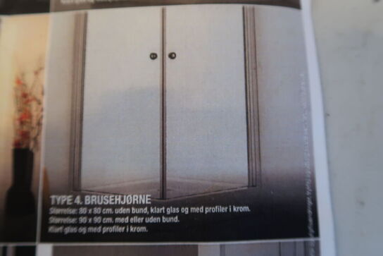 1 stk. bruseafskærmning uden bund. HUA 4