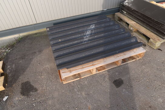 3 stk. tagplader B6 sort