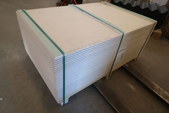 32 plader gips 15,5 mm