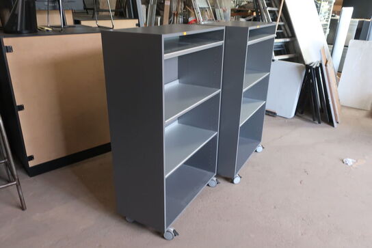 2 stk. kontorreoler på hjul