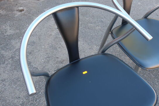 4 stk. konferencestole ILVA