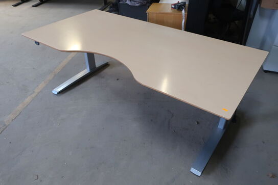 Elhæve/sænkebord 90x180 cm