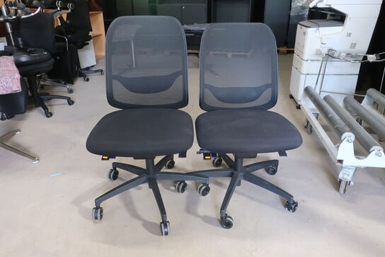 2 stk. INVICTA kontorstole