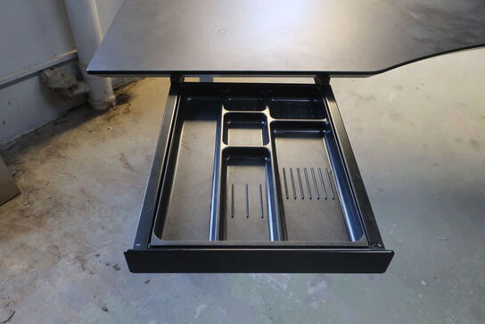 Elhæve/sænkebord 100x200 cm