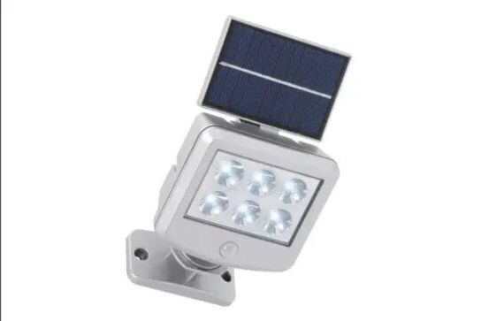 3 stk. briloner led-udendørslampe med solcelle(ubrugt)