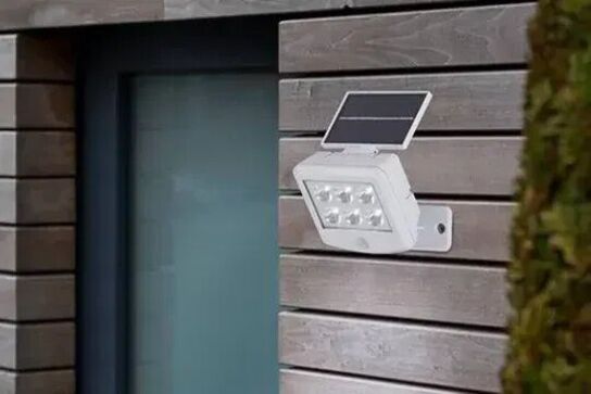 3 stk. briloner led-udendørslampe med solcelle(ubrugt)