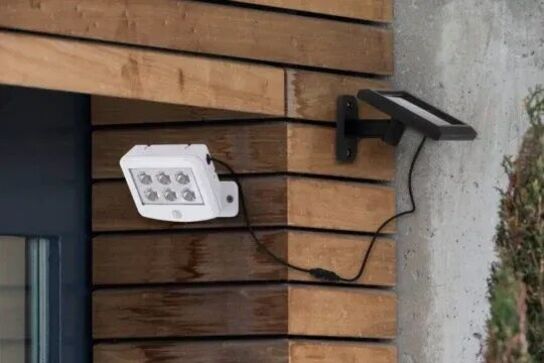 3 stk. briloner led-udendørslampe med solcelle(ubrugt)