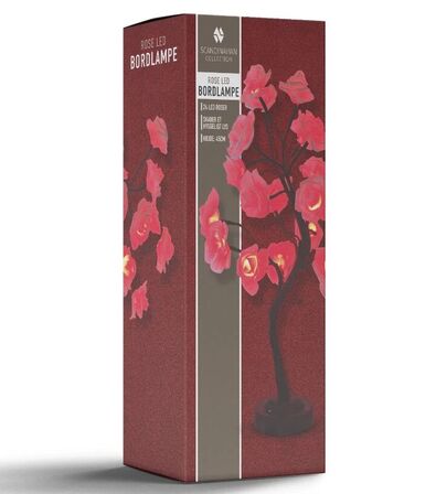 16 stk. rose led bordlampe(ubrugt)