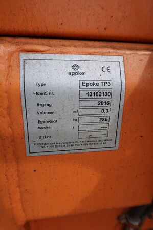 Saltspreder EPOKE TP3 (Årgang 2016)