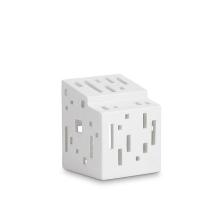 4 stk. Kähler Urbania Functio lyshus hvid