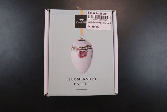 2 stk. Kähler Hammershøi Easter påskeophæng 8 cm 2021