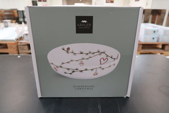KÄHLER Hammershøi Christmas skål 30 cm
