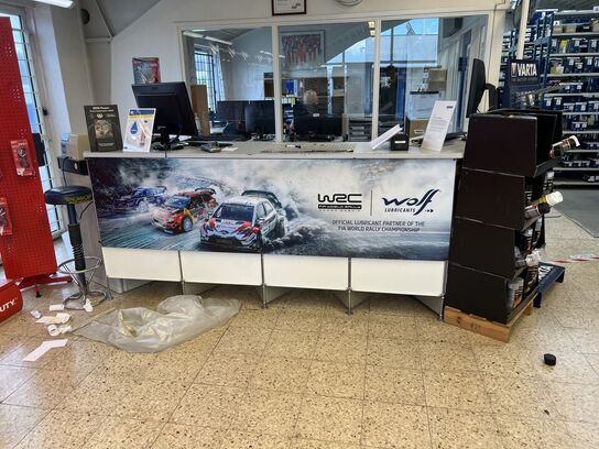 Disk inkl. div. indhold (bag/under) samt div. IT