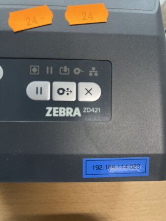 Labelprinter ZEBRA ZD421