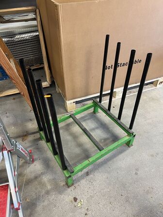 Lagerstiger FARAONE, træwienerstige samt stativ til frontruder