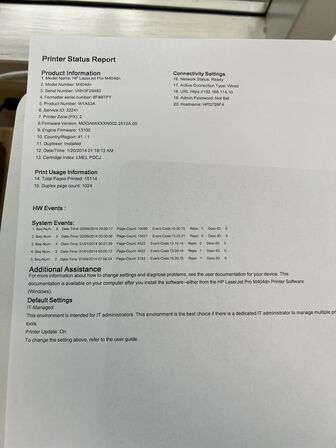 Laserprinter HP LaserJet Pro M404dn