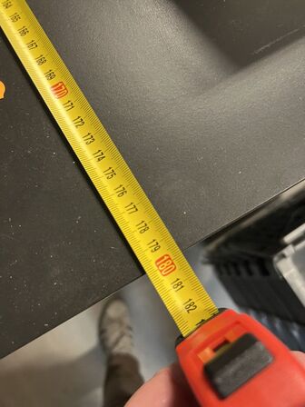 Elhæve/sænkebord LABOFA MUNCH 180x90 cm - på hjul