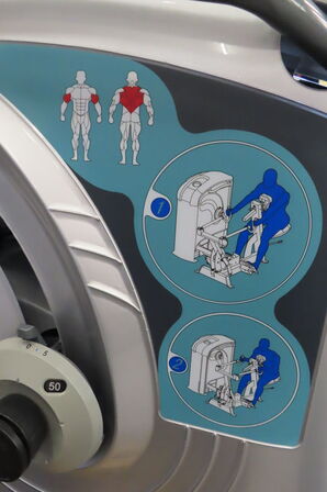 Træningsmaskine til ryg