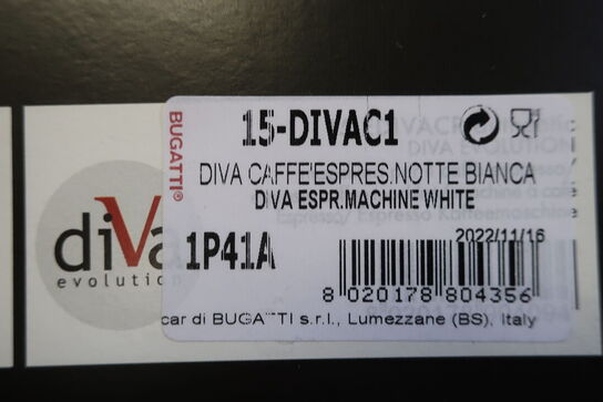 Espressomaskine BUGATTI DIVA 15-DIVAC1
