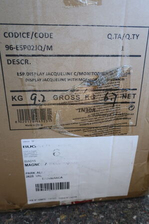 Monitor salgsdisplay BUGATTI JAQUELINE + fjernbetjening + memorycard