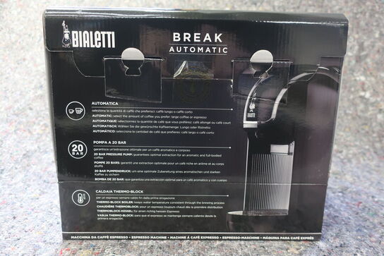 Kapsel espresso kaffemaskine BIALETTI BREAK AUTOMATIC