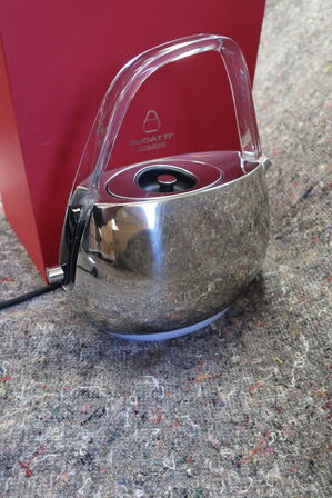 El-keddel BUGATTI JAQUELINE 02-JQACR1T med transparant håndtag