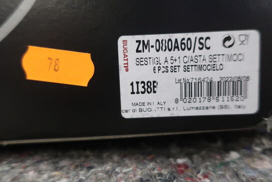 Køkkensæt 6 dele BUGATTI SETTIMOCIELO