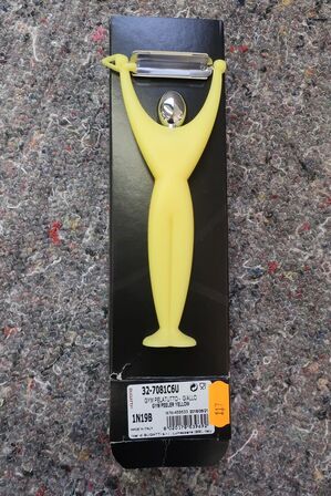 Grøntsagsskræller BUGATTI GYM YELLOW